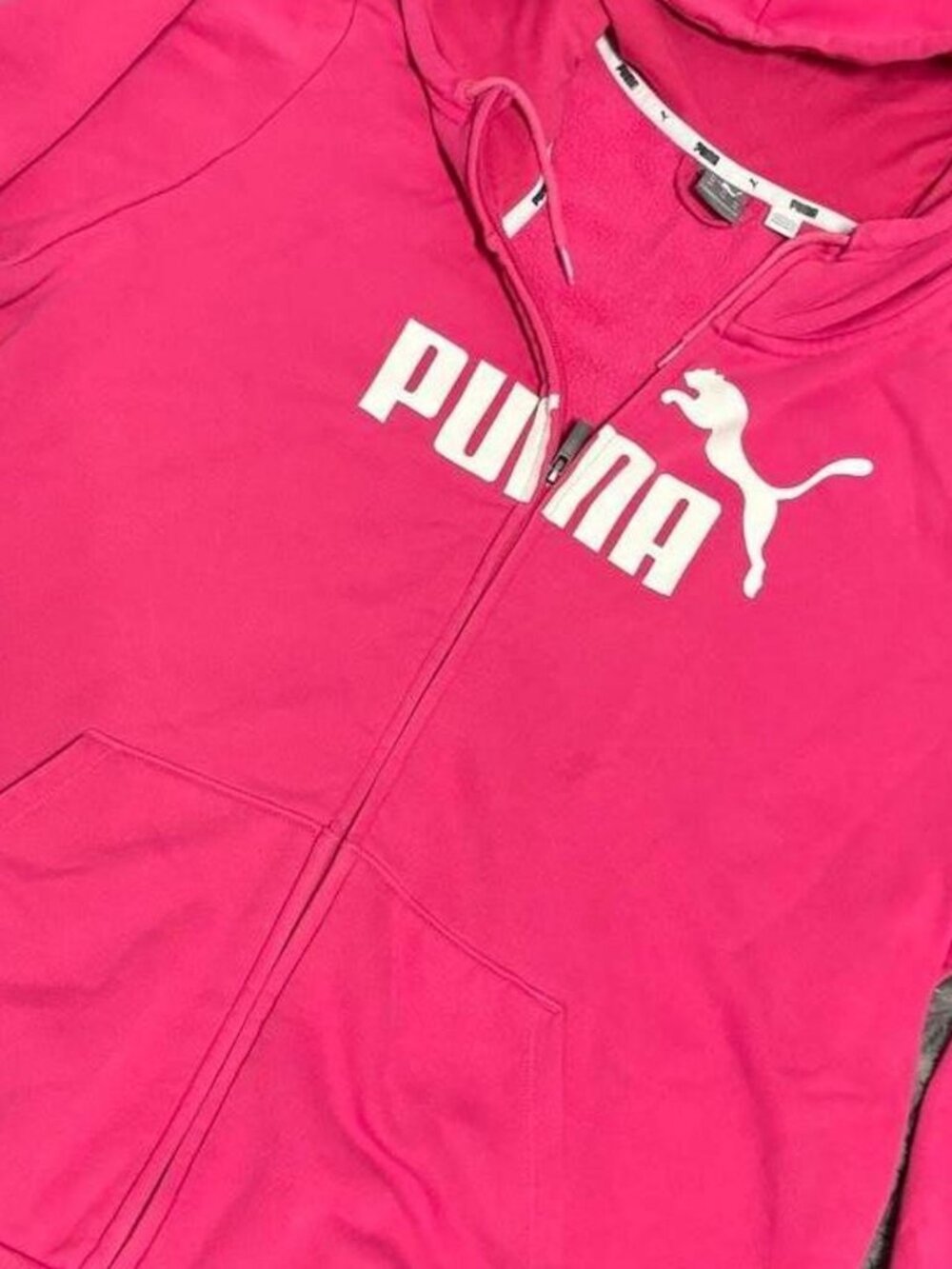 Puma Women's Pink Hoodie